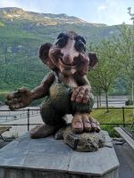 Immer gut gelaunt - der Troll von Geiranger