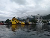 Das Schlepperschiff in Bergen