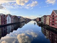 Tag 3 - Abendlicher Spaziergang durch Trondheim, Bakklandet