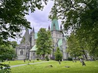 Tag 4 - Morgendlicher Spaziergang durch Trondheim, Nidarosdom