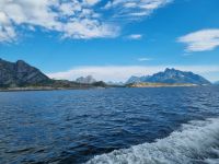 Schifffahrt von Svolvær zum Trollfjord...
