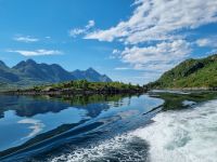 Schifffahrt von Svolvær zum Trollfjord...