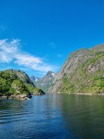 Einfahrt in den Trollfjord...