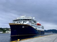 Tag 4 - Einfahrt der Havila Castor in Kristiansund