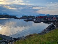 Abendstimmung in Mortsund... (heute ganz anders als gestern)