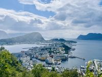 Tag 5 - Panaoramablick vom Aksla auf Ålesund