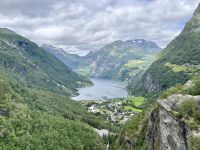 Tag 6 - Blick auf den Geirangerfjord 