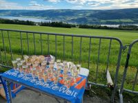 Sekt-Empfang zur Verabschiedung...