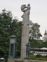 Vigeland - Kampf mit der Echse