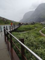 Wind und Regen - Plateau Trollstigen 