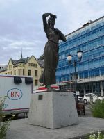 Die wartende Fischerfrau