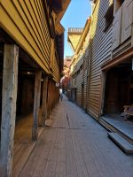 Endlich ohne Menschenmassen - Bryggen in Bergen 