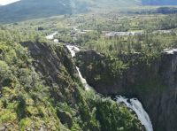 Vöringsfossen Kaskaden ....