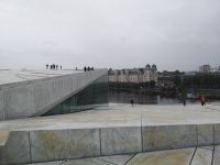 zwar nicht das Dach der Welt aber immer hin das Dach der Oper - Oslo