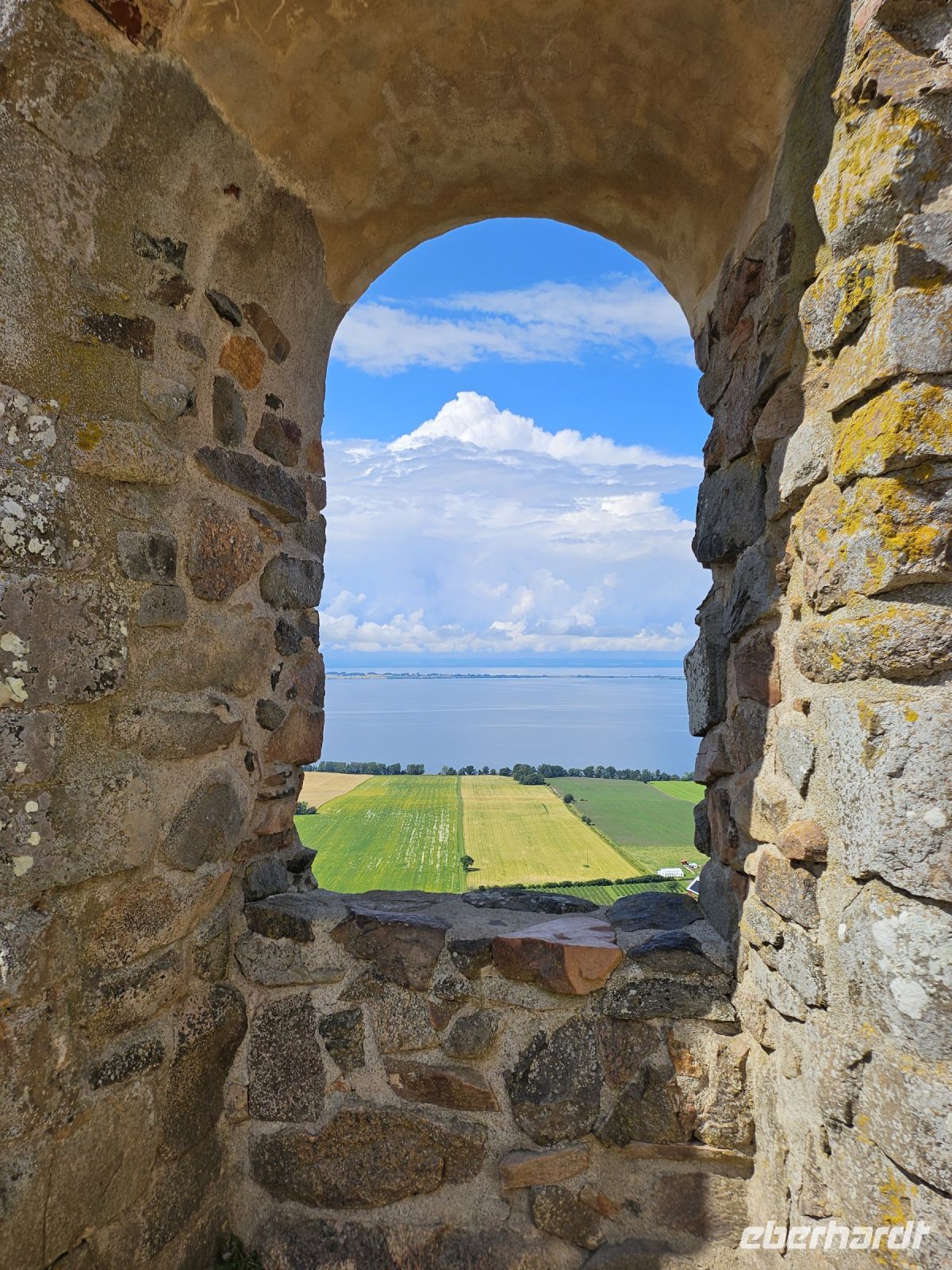 Ausblick Slottsruin Bakehuse Gränna