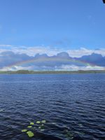 Regenbogen am Rastplatz Tre Änger 