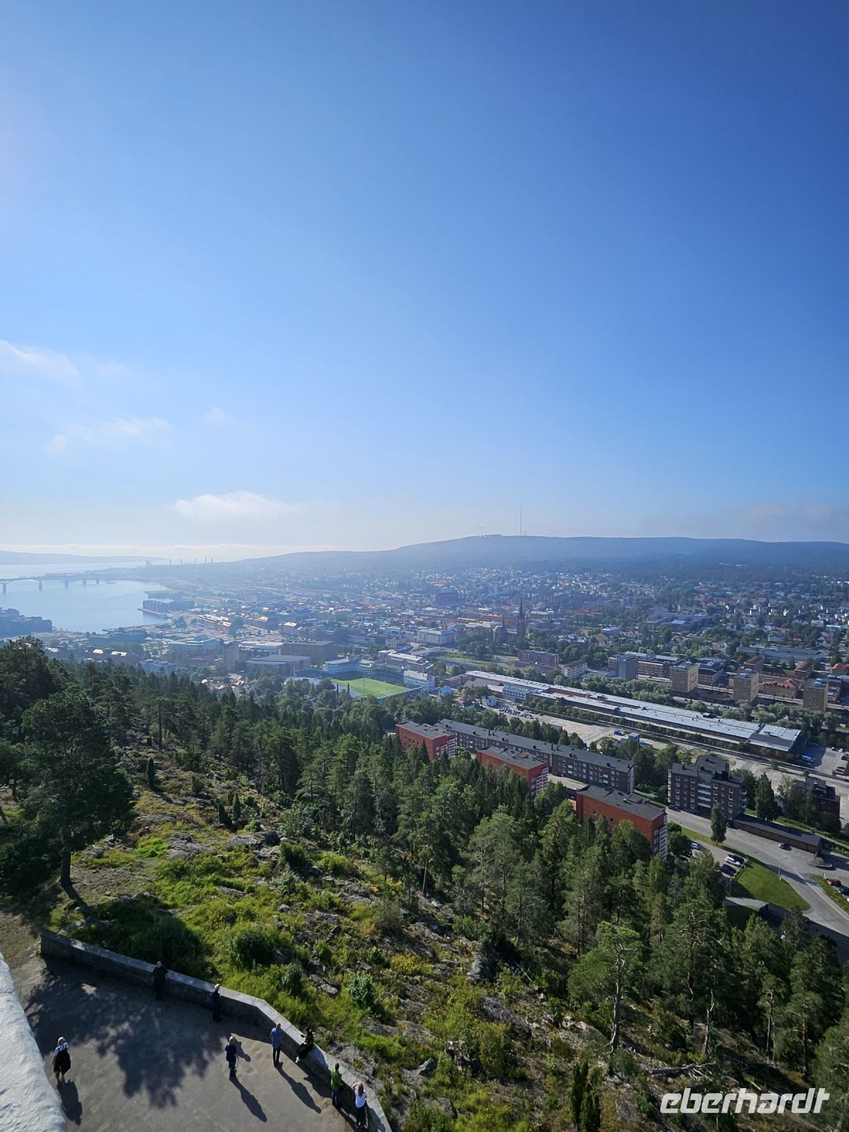 Aussicht vom Norra Berget Aussichtsturm