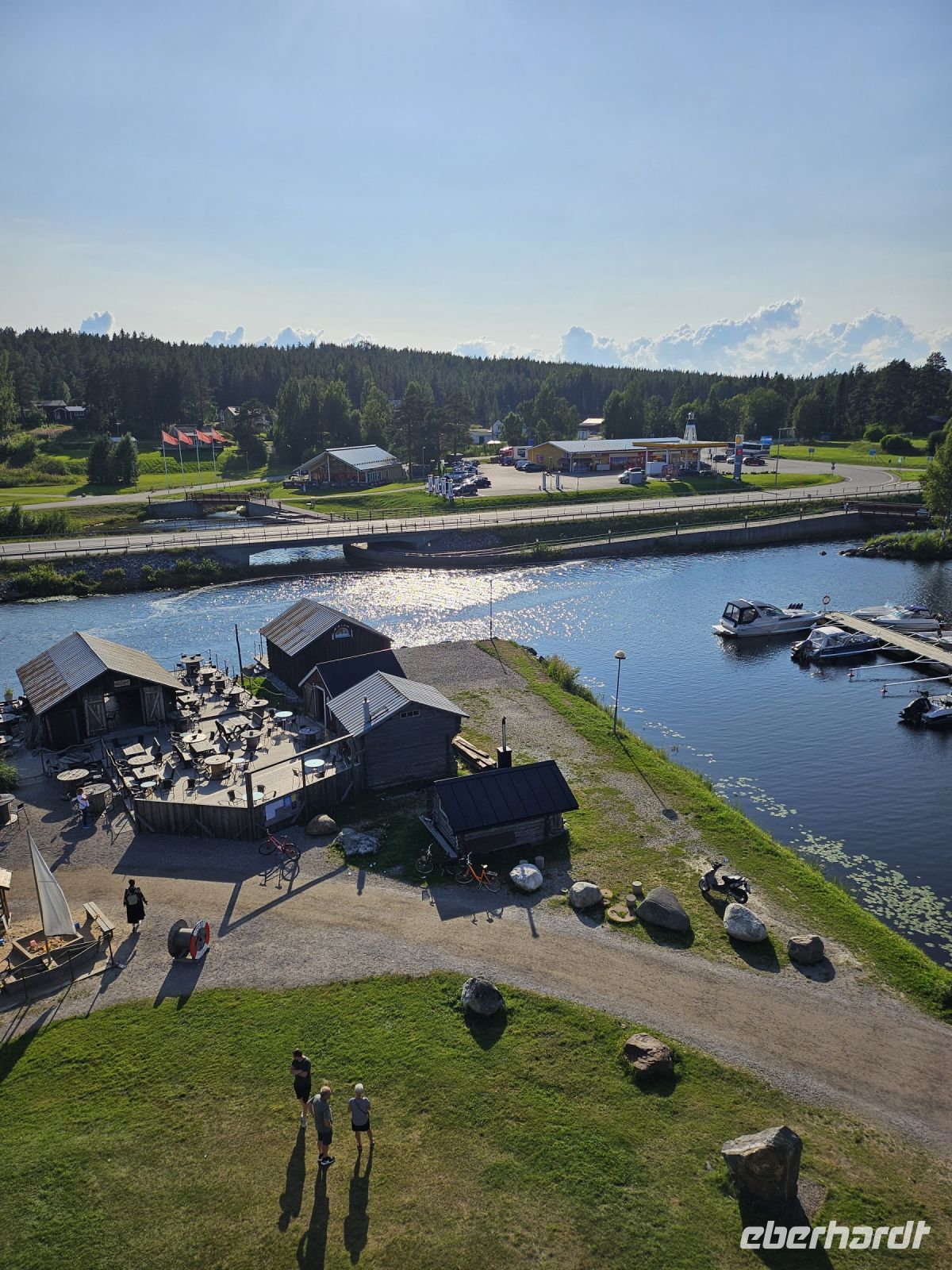 Aussicht vom Leuchtturm Jävre