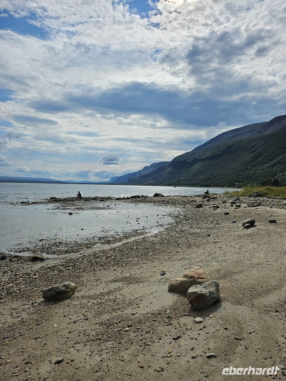 Porsangerfjord bei Ebbe