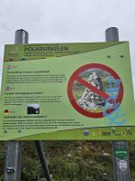 Steine stapeln verboten - Schild war nicht erfolgreich