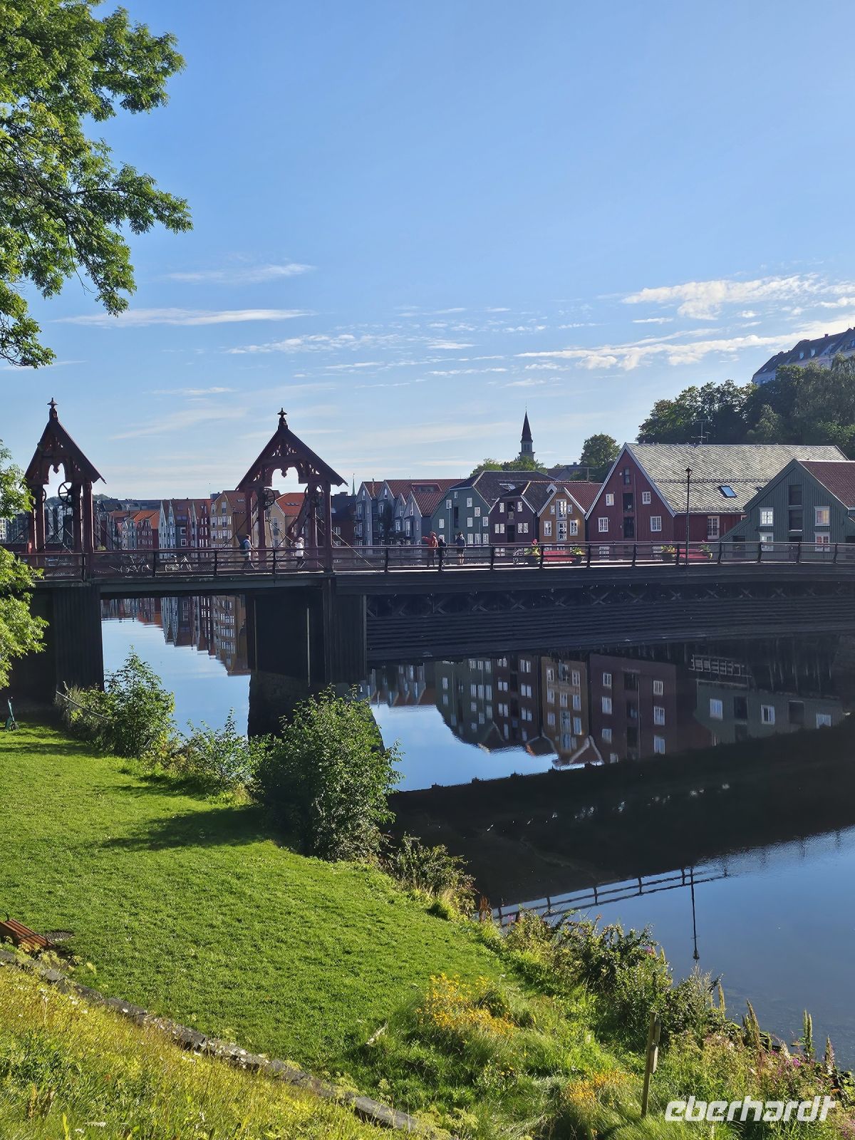 Morgenidyll in Trondheim - Gamla Bybro