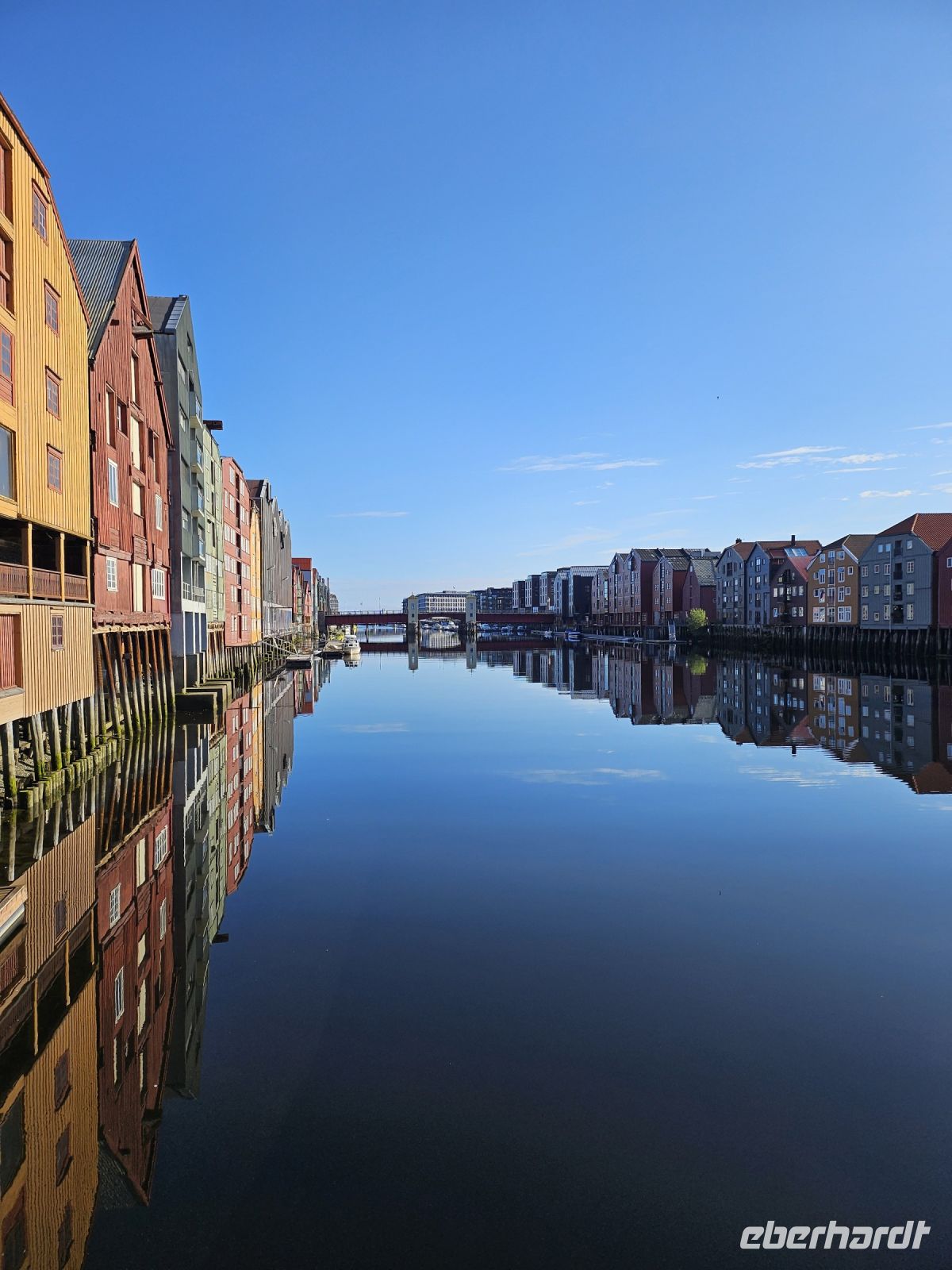 Morgenidyll in Trondheim