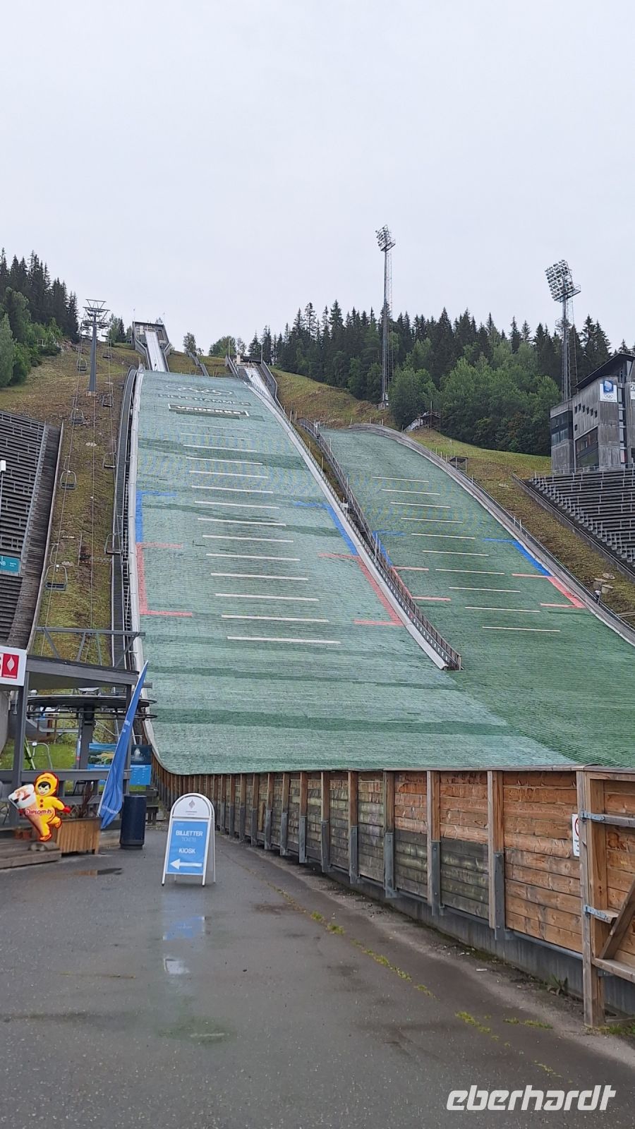 Schanzenanlage in Lillehammer