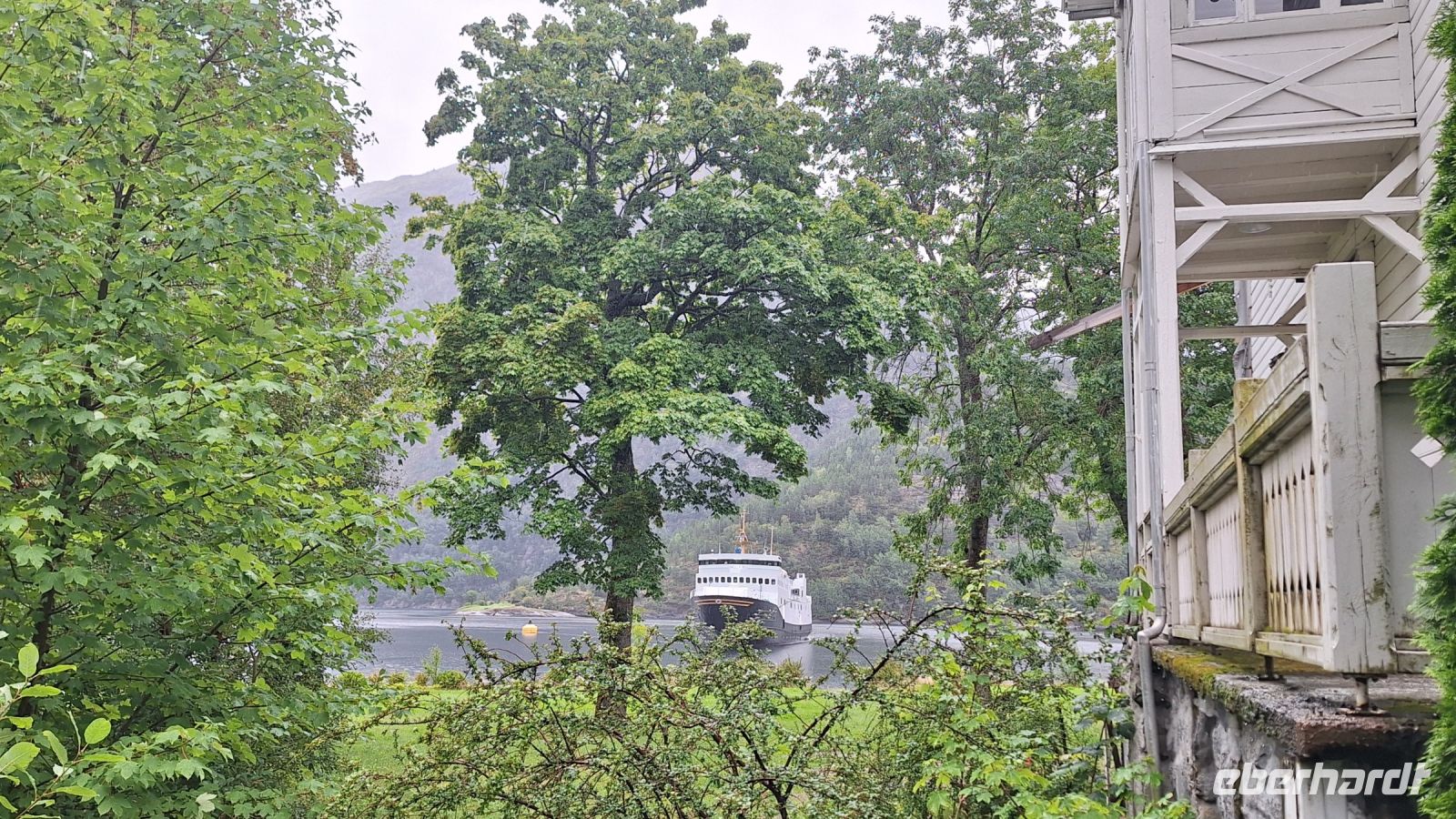 Unser Schiff legt an