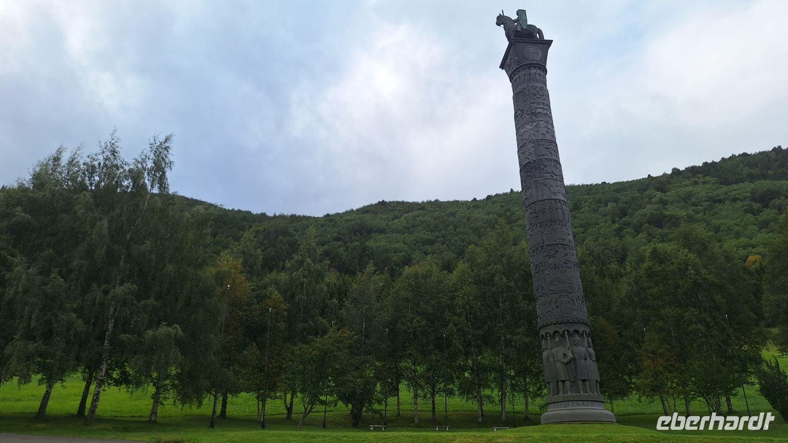 Elveseter Hotel: Sagasäule