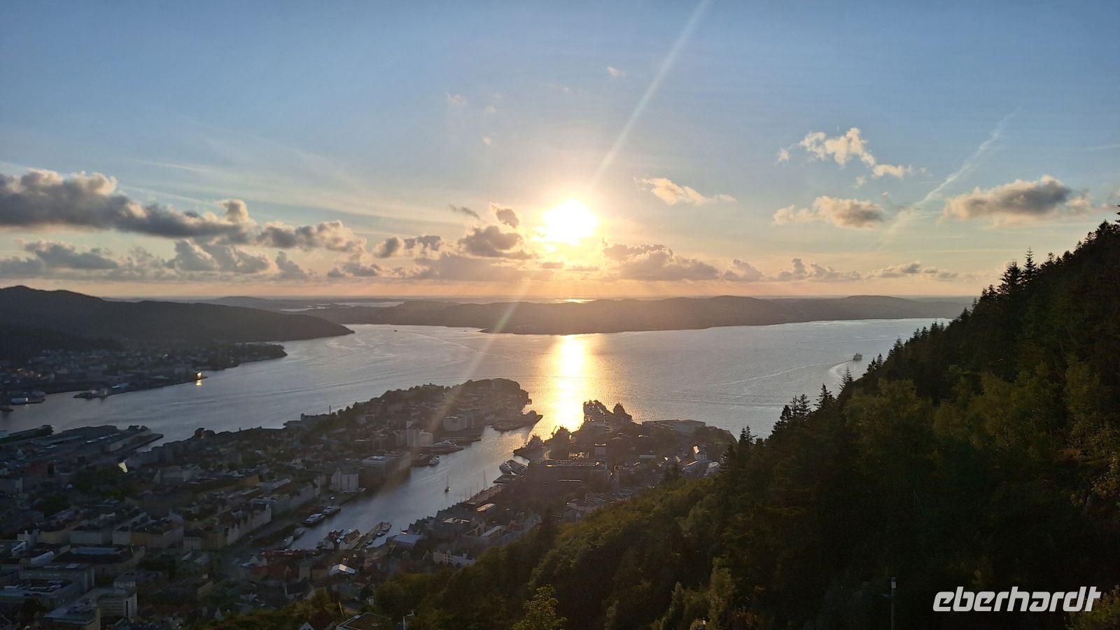 Bergen: Blick vom Flöyen