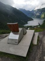 Königin Sonja´s Stuhl mit Geiranger Fjord