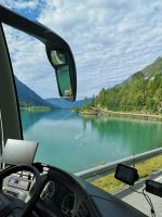 Blick aus der Fahrersicht