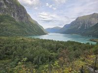 Blick auf den Lovatnet See