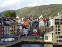 Hurtigruten: Abfahrt in Bergen