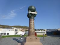 Hurtigruten: Hammerfest: Struve-Meridian-Säule