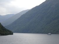 Hurtigruten: Fahrt in den Geirangerfjord