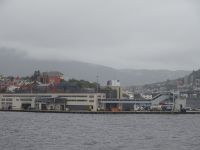 Bergen: Blick auf den Hurtigrutenkai
