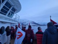 Begrüssungszeremonie der Ausflügler (6)