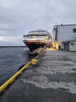 MS Trollfjord im Hafen