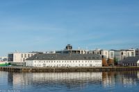 Ålesund - einen interessanten Schornstein besitzt das Gebäude