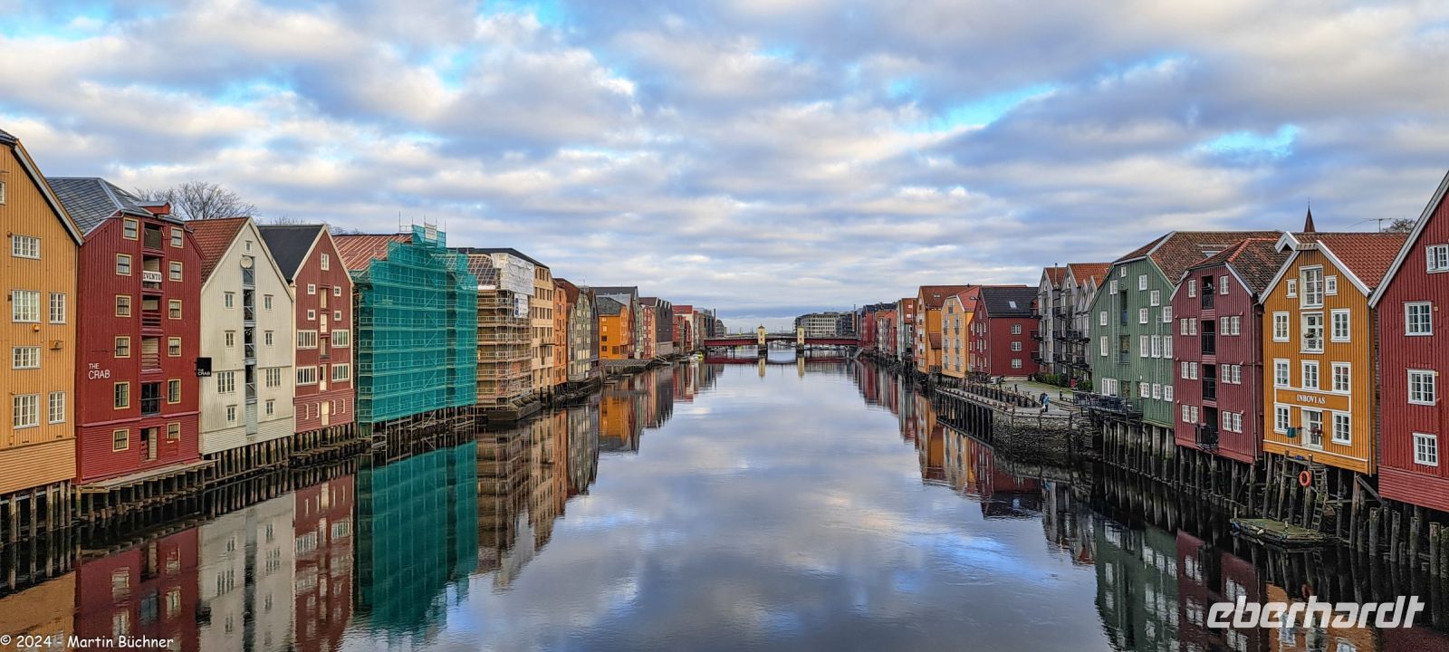 Trondheim - Speicherhäuser am Nidelven