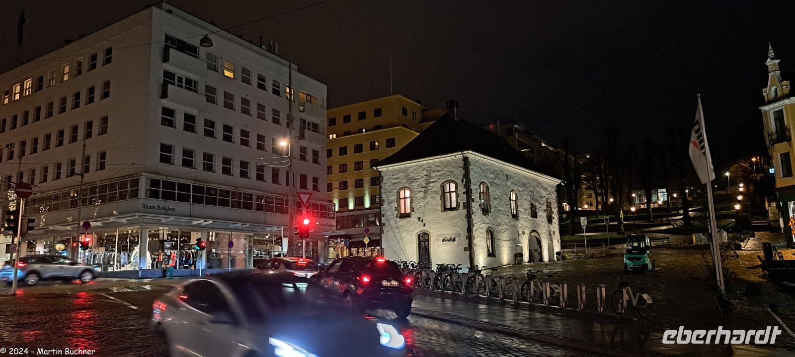 Bergen - Rosenkrantz Wohnhaus - ältestes Steingebäude Bergens - aus den 1560er Jahren