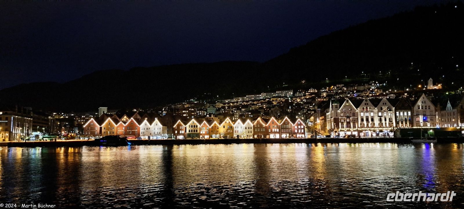Bergen - UNESCO Weltkulturerbe Bryggen - das Hansekontor