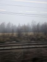 Norwegen emfängt uns im Nebel