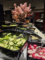 riesiges Frühstücksbuffet