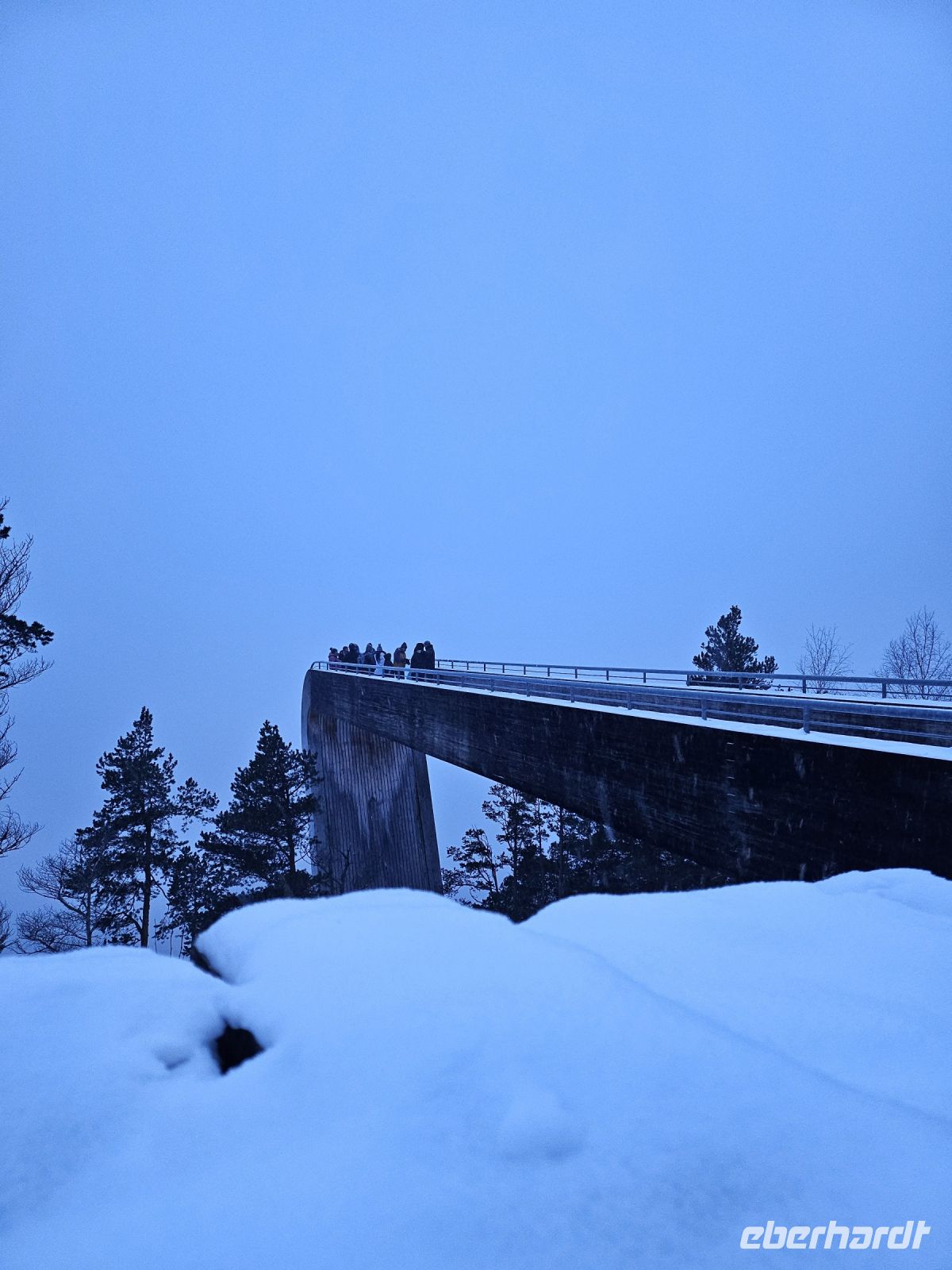 Stegasteinen nur 2h später