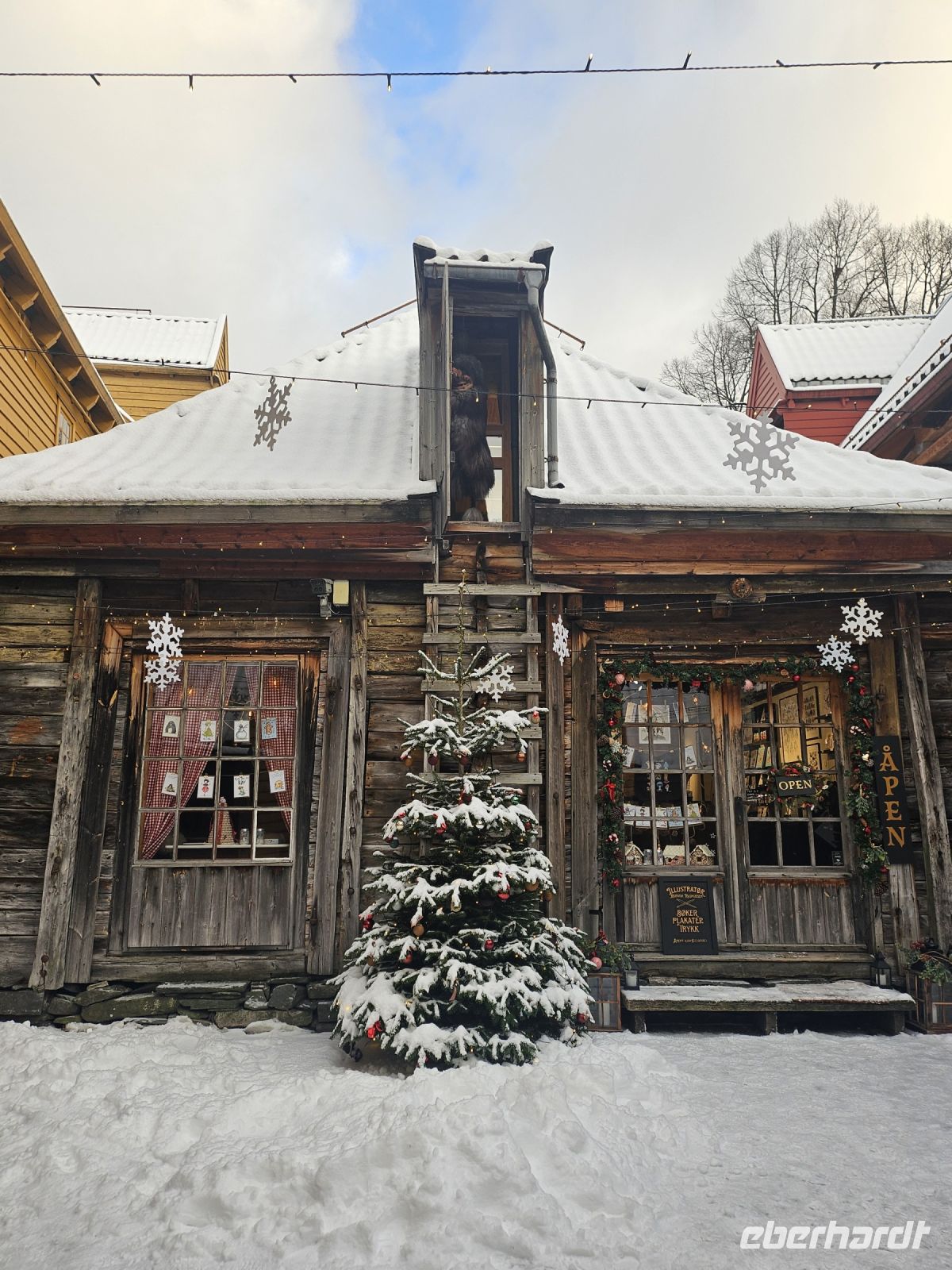 der Bryggen-Troll wacht über uns