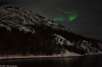 Velkommen til Nordland - zwischen Rørvik und Brønnøysund zeigt sich erstmals die schüchterne Lady Aurora