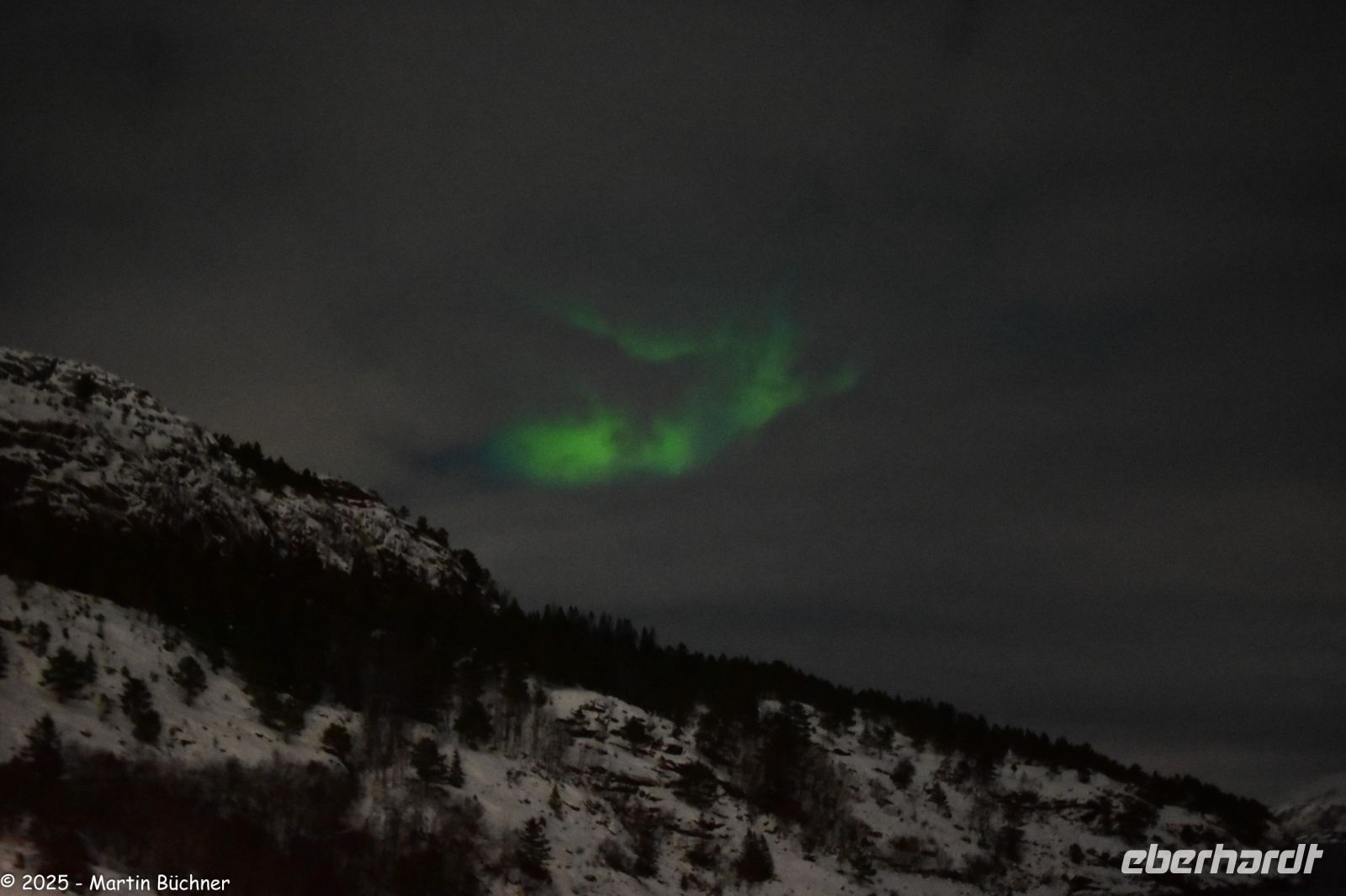 Nordland - Lady Aurora zwischen Rørvik und Brønnøysund