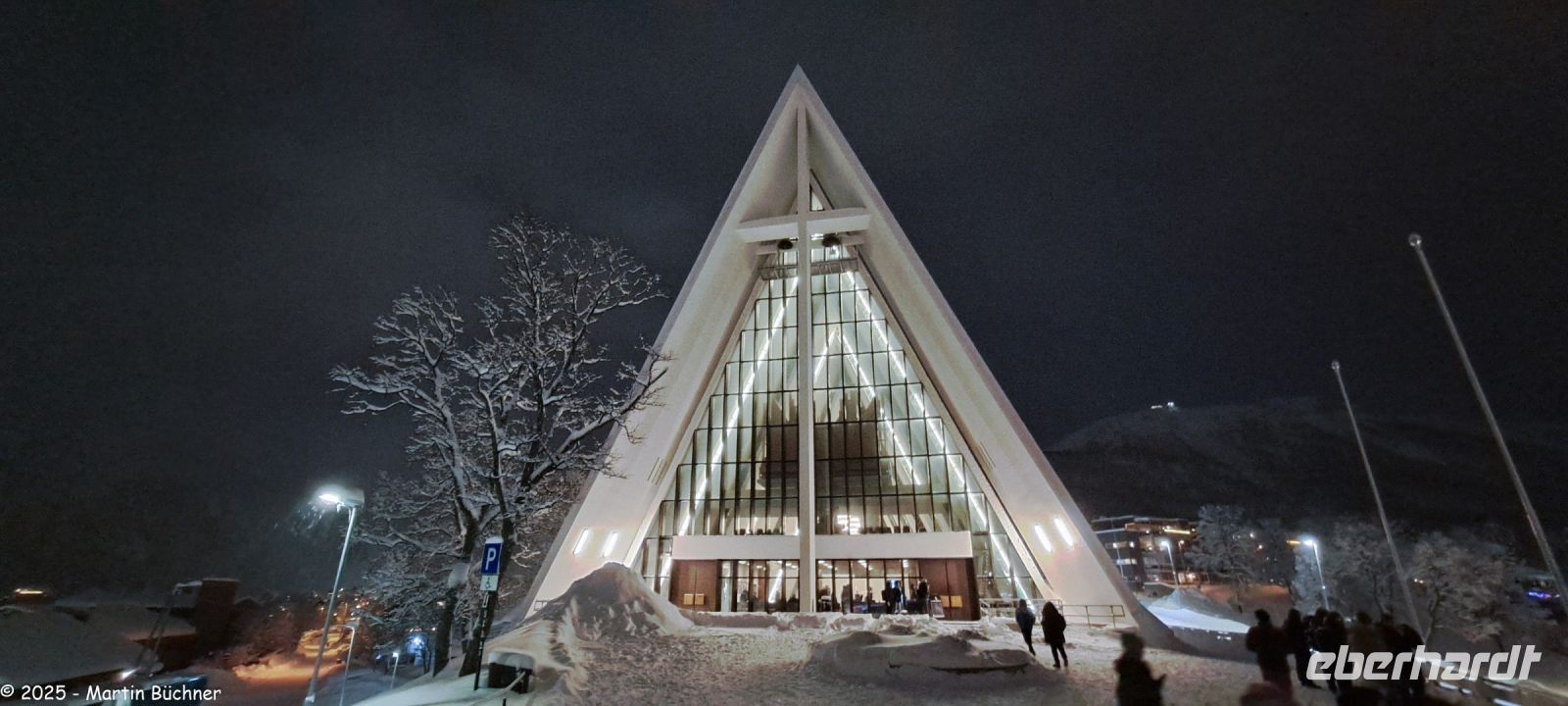 Tromsø - Eismeerkathedrale - Ishavskatedralen - Tromsdalen kirke